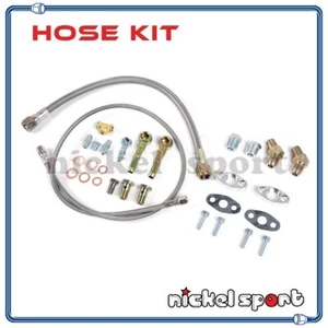 Turbo Oil Water Line Install Kit Garrett GT2835 GT2871R GT3071R GT3076R GT3582R - Bild 1 von 1