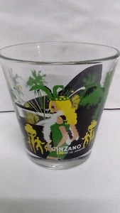 Cinzano Glass Limited Edition Rio De Janeiro made by Cerve Italy 90s 8.5cm Tall - Picture 1 of 2
