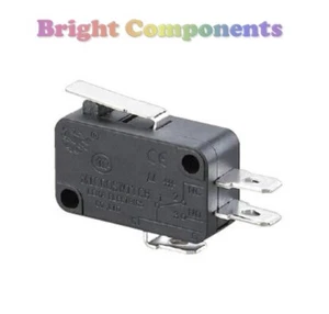 V3 Short Lever Microswitch (Micro Switch) - SPDT (NO/NC) - 16A - UK Seller - Picture 1 of 1