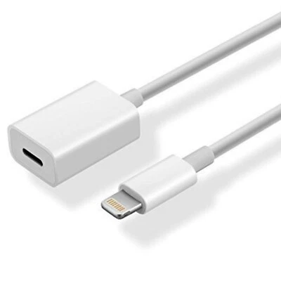 Charger Adapter Extender, TNET 1ft Short Female Extension - Image 1 of 4