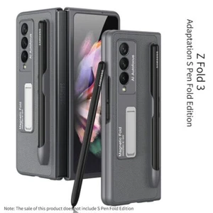 Für Samsung Galaxy Z Fold 3 4 Halterung Handyhülle mit S-Stifthalter Magnetische - Bild 1 von 19