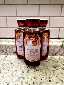 Lot Of 3 Bath and Body Works Winter Candy Apple Shower Gel 10fl oz/295 ml - Picture 1 of 3