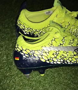 BVB Matchworn Boots Marcel Schmelzer Fußballschuhe Fußball Schuhe Dortmund Puma - Bild 1 von 5