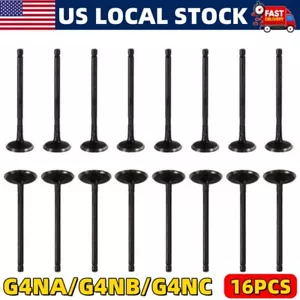 Engine Intake & Exhaust Valves For 12-21 Hyundai Kia 1.8L 2.0L G4NA/G4NB/G4NC US - Bild 1 von 8
