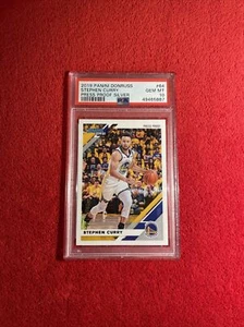 2019🔥Panini Donruss PRESS PROOF SILVER #64 SSP /349 STEPHEN CURRY PSA 10 LOWPOP - Picture 1 of 4