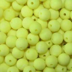 Pkg of 40 TroutBeads Trout Beads Fishing Bait Tackle Craft 8mm Chartreuse - Picture 1 of 1