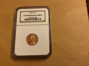 2001 S 1c Lincoln Memorial Cent PF69 RD NGC Ultra Cameo - Picture 1 of 3