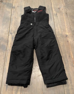 Mono de nieve Snozu unisex negro liso traje pantalones de nieve talla: 2T Foto 1 de 4