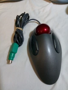 Logitech T-BC21 Wired USB Trackball Mouse with ps/2 connector - Picture 1 of 5