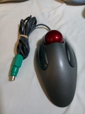Logitech  T-BC21  Wired USB Trackball Mouse with ps/2 connector - Image 1 of 4