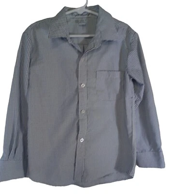 Рубашка с длинным рукавом на пуговицах английская прачечная для мальчиков - Изображение 1 из 4