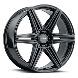 VOXX Sotto Rim 20X8.5 6X135/6X139.7 Offset 18 Gloss Black (Quantity of 4) - Picture 1 of 2