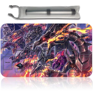 Yugioh Playmat With Card Zones Yugioh Mouse pad Playmat of Yugioh TCG - Picture 1 of 5