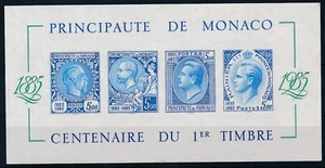 Timbre MONACO BLOC 33** NON DENTELE  ref NB 131 - Imagen 1 de 1