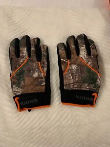 Beretta Hunting Gloves Brown Black Orange Size Men's L