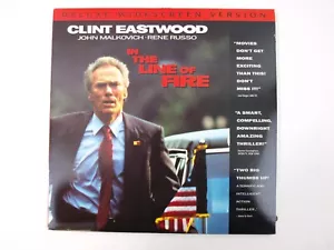 In The Line of Fire Clint Eastwood Laserdisc - Picture 1 of 2