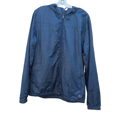 O'Neill черный с капюшоном молнии ветровка Packable пальто куртка M унисекс - Изображение 1 из 4