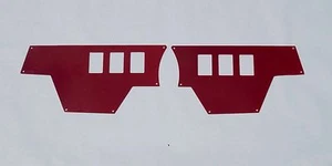 PANELES DE INTERRUPTOR POLARIS RZR XP 1000 XC 900 ROJO GRANDE G-10 (2 PIEZAS) XTREME 40016GR - Imagen 1 de 1