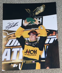 Ty Dillon Signed 8x10 Photo UNOH Victory Celebration Auto NASCAR COA x - Picture 1 of 2