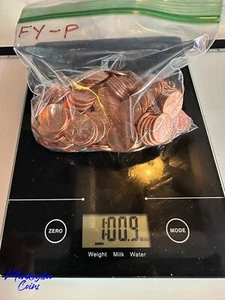 2009 P Prägende Jahre Cent Lot - fast vier Rollen - 191 - Stempelglanz mit Carbonflecken - Bild 1 von 13