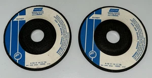 2 muelas abrasivas de corte Norton 4 1/2" x 1/4" x 7/8" H11749779 HECHAS EN BRASIL - Imagen 1 de 3