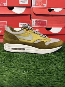 Size 9.5 - Nike Air Max 1 Premium Retro Green Curry - Picture 1 of 14