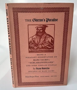 The Glutton's Paradise PETER PAUPER PRESS 1955 Hans Hinrichs w/ Color plate DJ - Picture 1 of 12