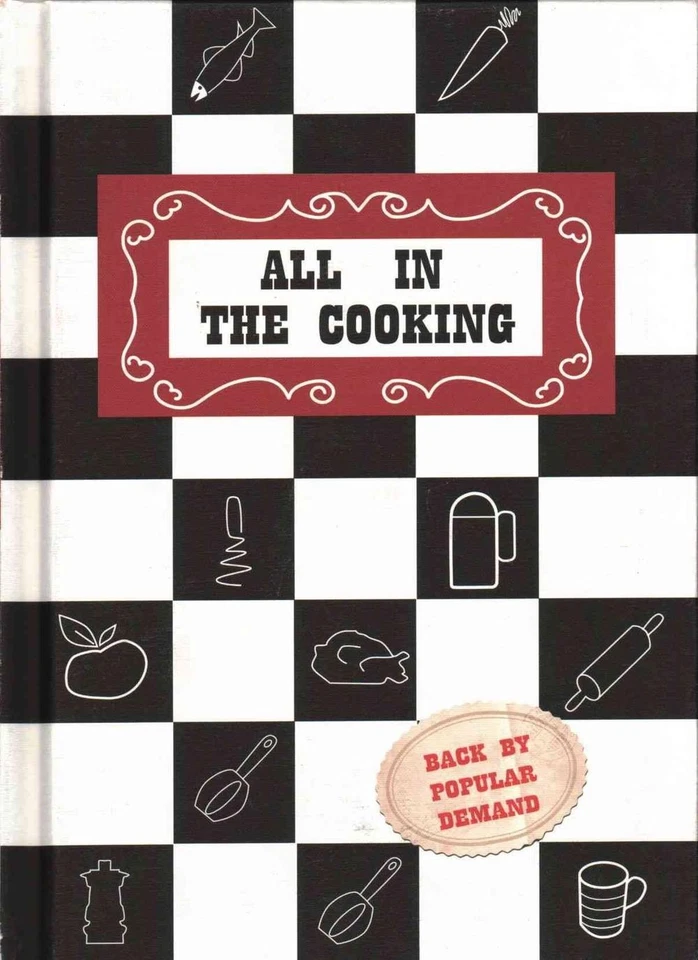 All in the Cooking by Josephine B. Marnell (English) Hardcover Book - Image 1 of 1