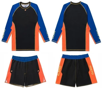 New Albino & Preto, a refined Training Rash guard and fitted short - Image 1 of 4