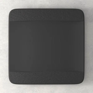 Villeroy & Boch Manufacture Rock Square Flat Plate (Black/Grey) - Picture 1 of 1