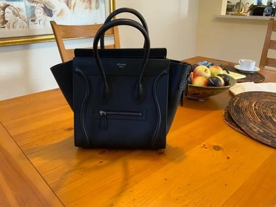 Authentic Celine Micro Luggage Tote - Image 1 of 4