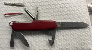 Vintage Swiss Army Knife Victorinox Victoria Officer Suisse Officier - Picture 1 of 7