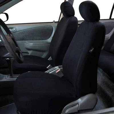 For All Kia Car Seat Covers Set Universal Fit Black Water-Resistant Protect - Image 1 of 4