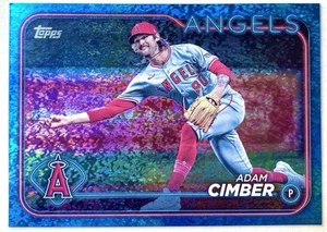 Adam Cimber 2024 Topps Update #US282 Blue Holo Foilboard /999 LA Angels - Picture 1 of 2