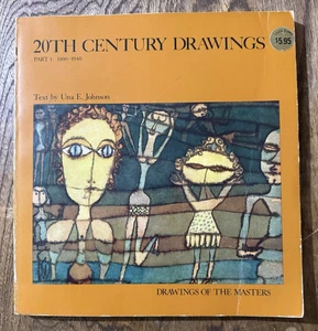 20th Century Drawings Part 1  Una E. Johnson Paperback 1964 1st Edition Signed - Imagen 1 de 11