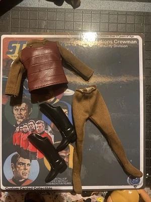Star Trek-Mego: EMCE “Retro Cloth” TOS Klingon Outfit (top/Pants/boots) - Image 1 of 3
