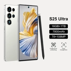 Smartphone S25 Ultra 5G 7,3"16 Go + 1 To Android14 téléphone portable débloqué double SIM - Photo 1/34
