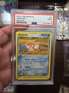 2003 Pokemon EX Dragon Corphish 52/97 PSA 9 Mint - Bild 1 von 2
