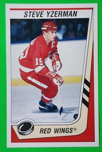 1989-90 Panini Hockey Stickers #57 Steve Yzerman Detroit Red Wings / Unpeeled NM - Bild 1 von 2