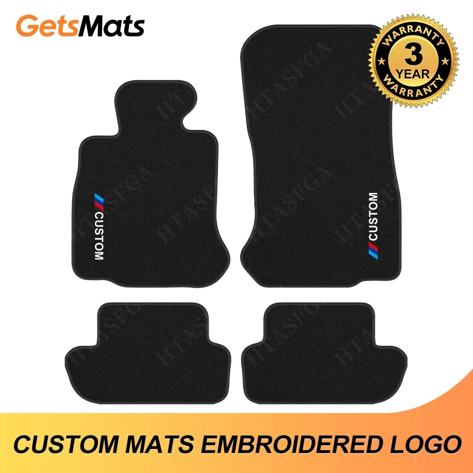 Fit BMW 6 Series F12 2011-2019 Quality Velour Carpet Car Floor Mats Liners - Image 1 of 4