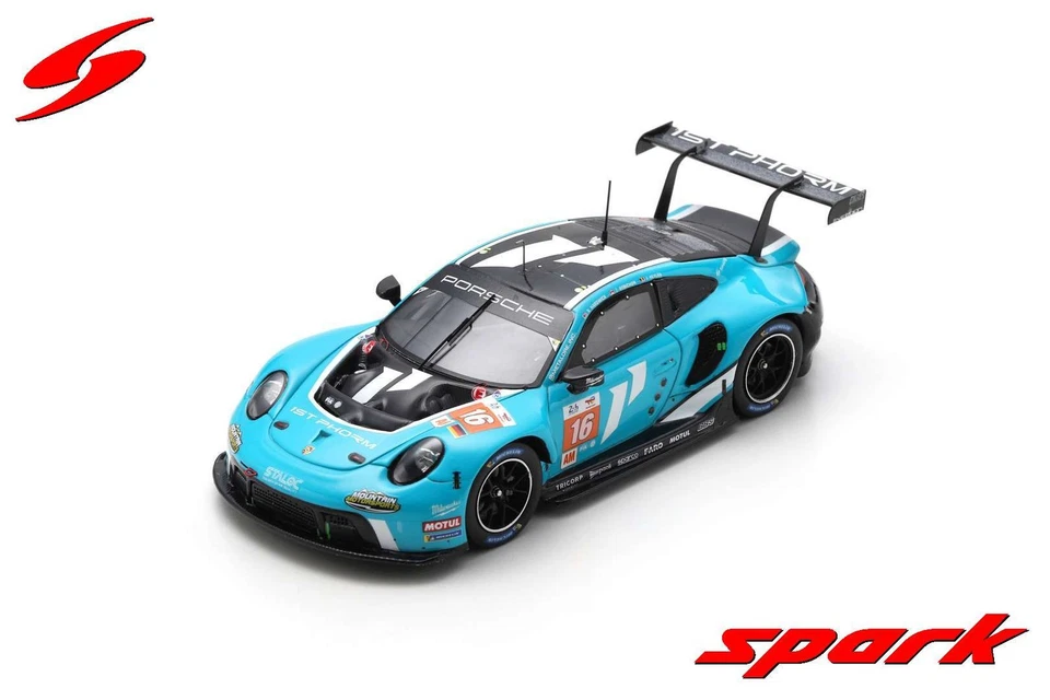 Spark 1/43 Porsche 911 RSR - 19 No.16 PROTON COMPETITION Le Mans 24H 2023 S8758 - Изображение 1 из 1