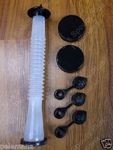 1 Nuevo Kit de Boquilla de Gas FLEX BOQUILLA DE TORNILLO PIEZAS DE VENTILACIÓN Gott Rubbermaid - Imagen 1 de 11