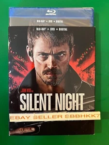 Silent Night (Blu-ray + DVD + Digital HD) & Slipcover New Sealed Free Shipping - Picture 1 of 1