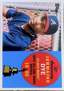 2008 Topps All-Rookie Team 50th Anniversary #AR11 Jermaine Dye Atlanta Braves. - Picture 1 of 2