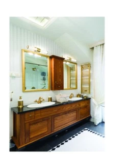 Satco Nuvo Lighting 62/1602 Caper LED 24 inch Brushed Brass Vanity Wall Light - Picture 1 of 19