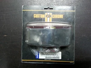 Custom Chrome Diamond T/Light 12V Lic. Plate Illumination Rear Brake Light - Picture 1 of 7