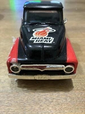 Ertl  Miami Heat 1956 Ford Pick Up Truck Souvenir Coin Back.  Heat Decals - Image 1 of 4