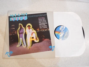 Miami Vice Soundtrack Glenn Fry Phil Collins Chaka Khan LP record  Tested - Picture 1 of 7