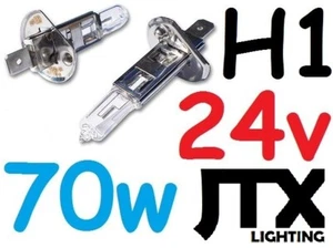 1pr H1 Globes Bombillas 70W 24V halógenas JTX - Imagen 1 de 7