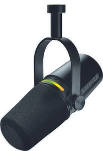 Shure Mv7+-W XLR-/USB Mikrofon Schwarz Studio Microphone Dynamic Stativ Podcast - Bild 1 von 5